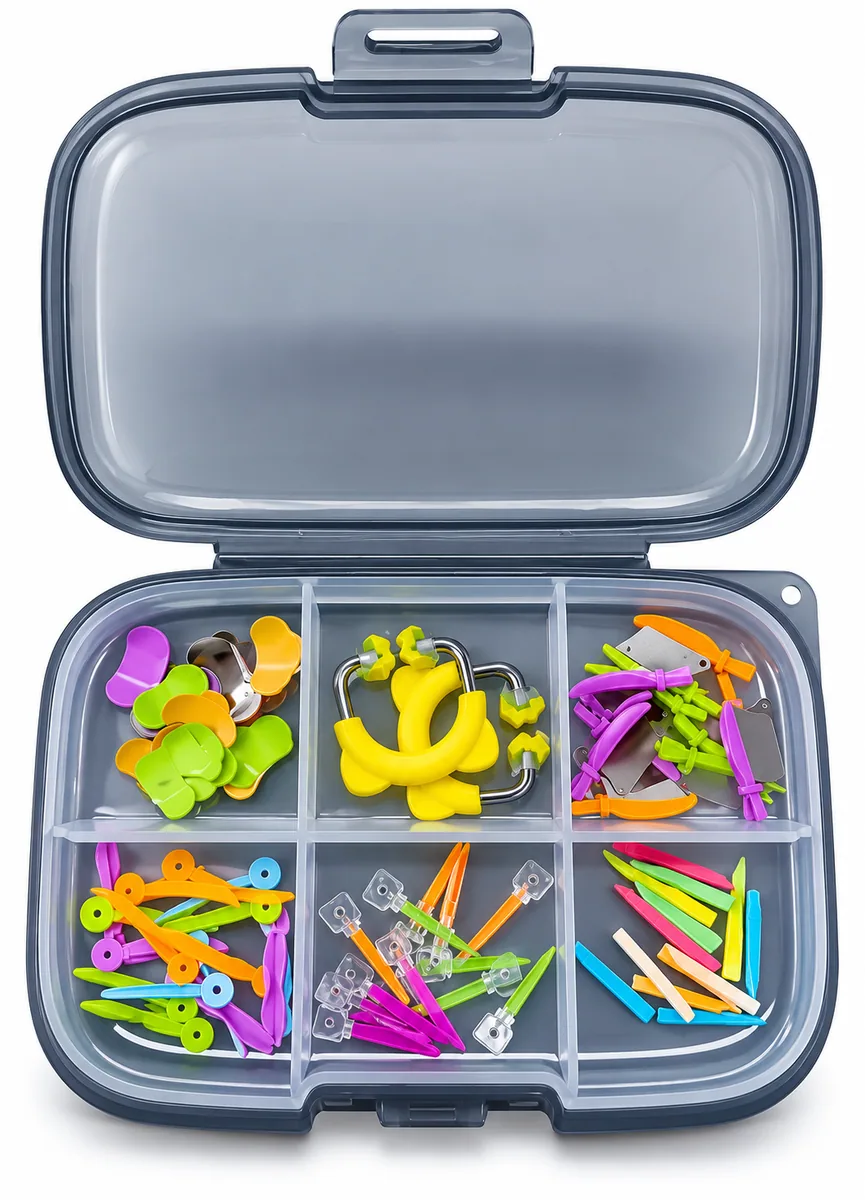 Dental Sectional Contoured Matrix Bands & Adaptive 3D Wedges Organizer Kit